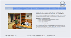 Desktop Screenshot of medicus.si