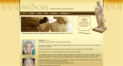 Desktop Screenshot of medicus.rs